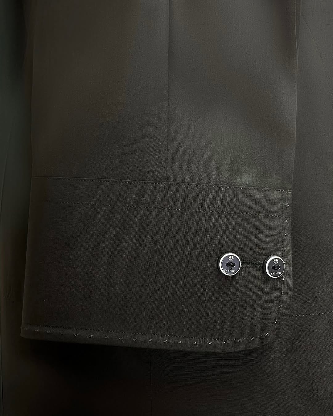 Dark Olive Shadow Shalwar Kameez - Sprucity