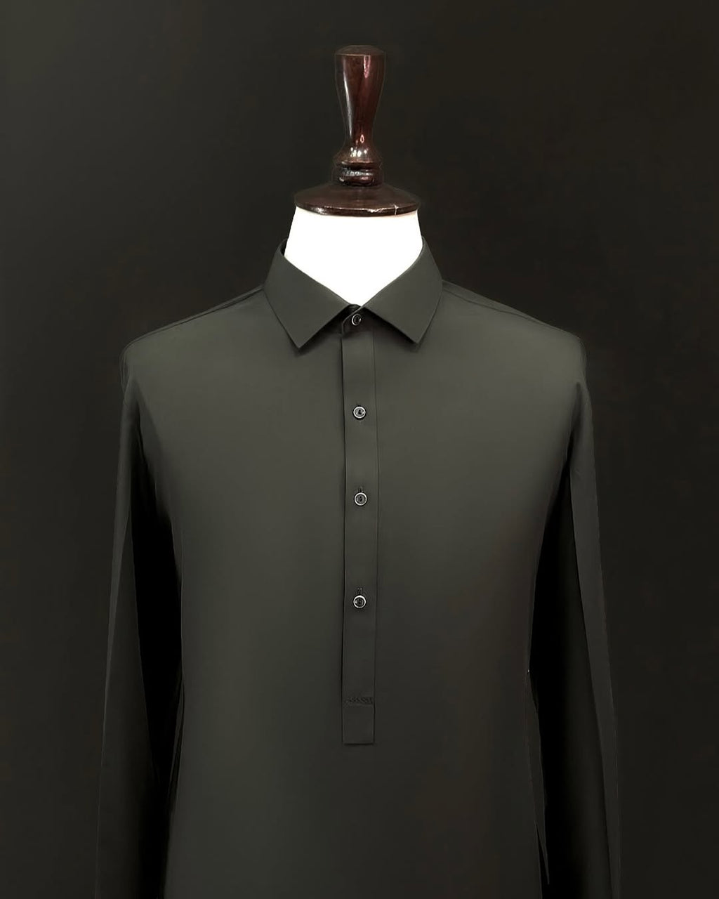 Dark Olive Shadow Shalwar Kameez - Sprucity