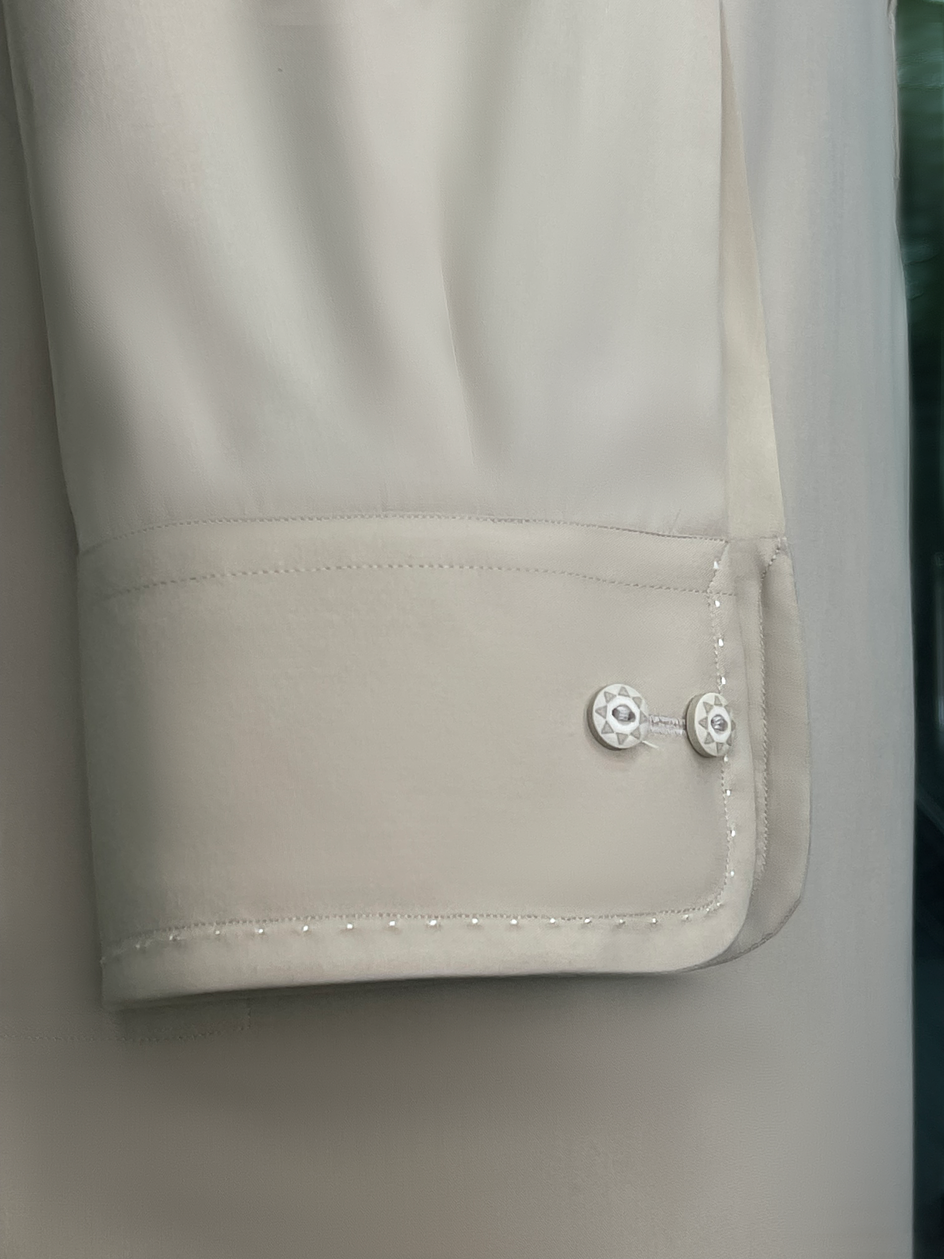 Ivory Elegance Wash & Wear Kameez Shalwar - Sprucity