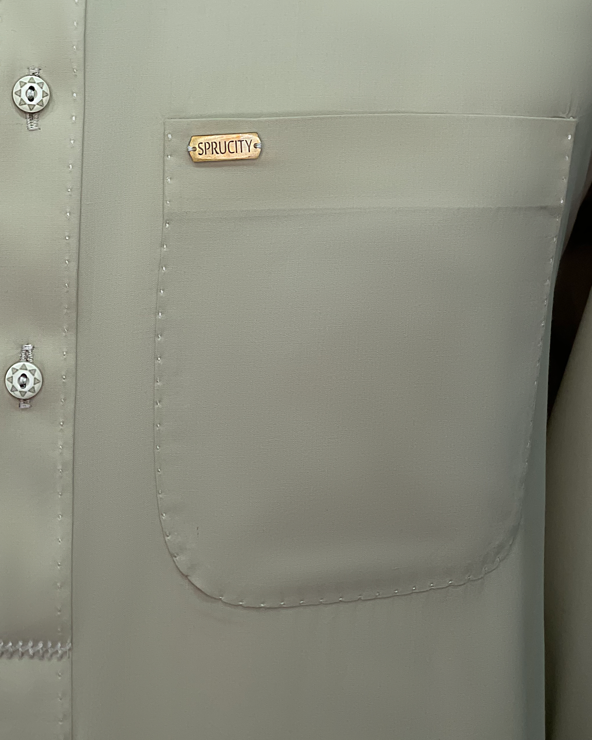 Ivory Elegance Wash & Wear Kameez Shalwar - Sprucity
