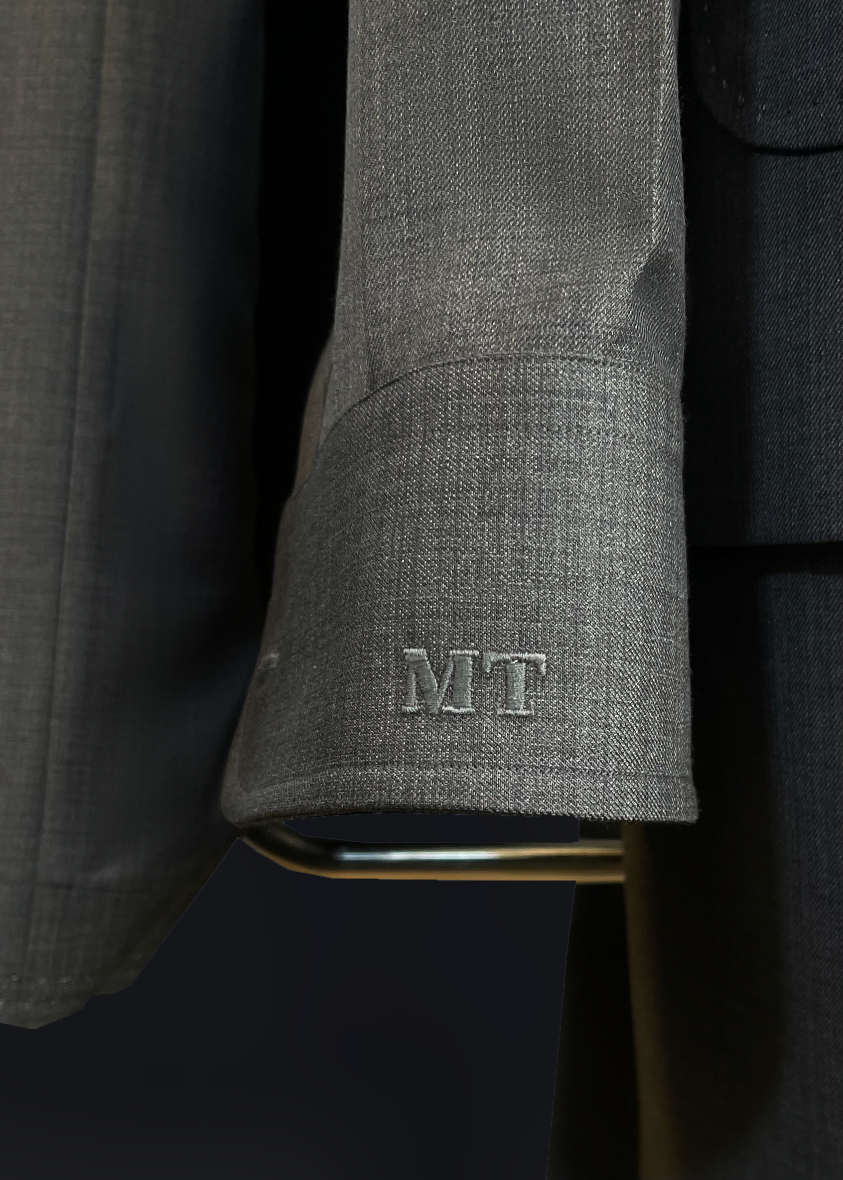 Classic Grey Textured Shalwar Kameez With Matching Waistcoat