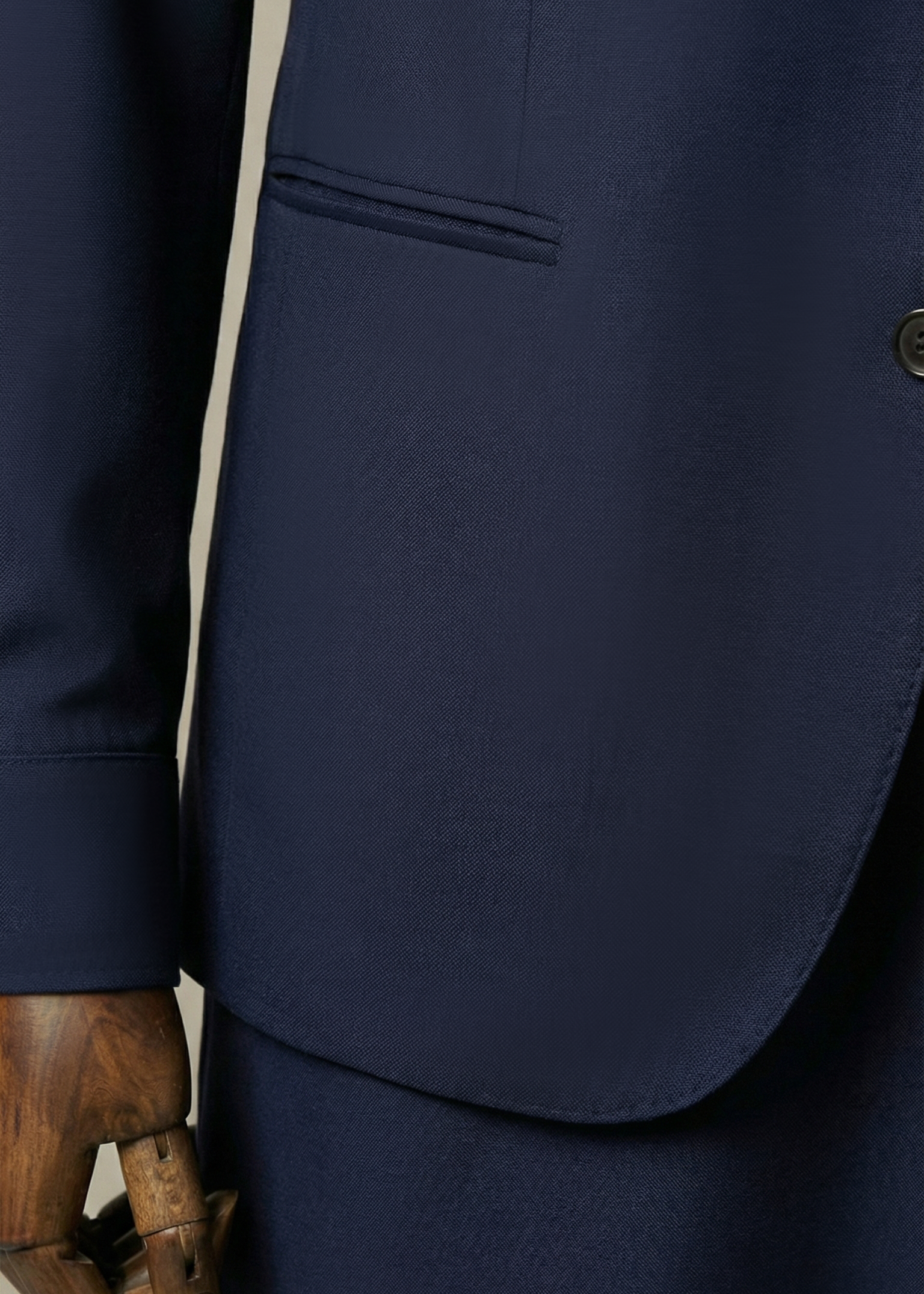 Navy Blue Shalwar Kameez With Matching Waistcoat