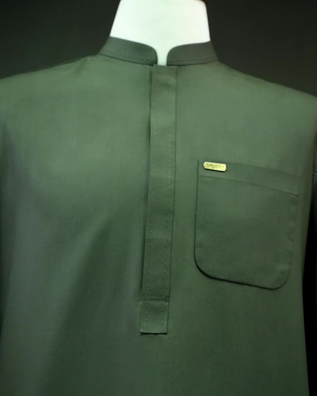 Classic Olive Shalwar Kameez