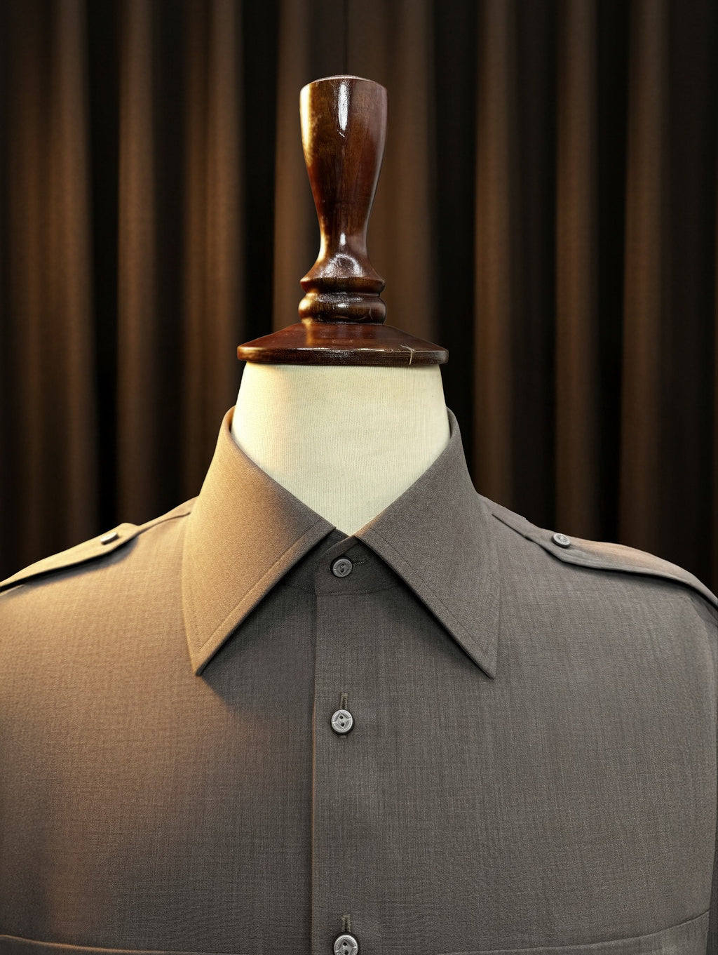 Ash Rose Grey Shalwar Kameez (Wash & Wear)